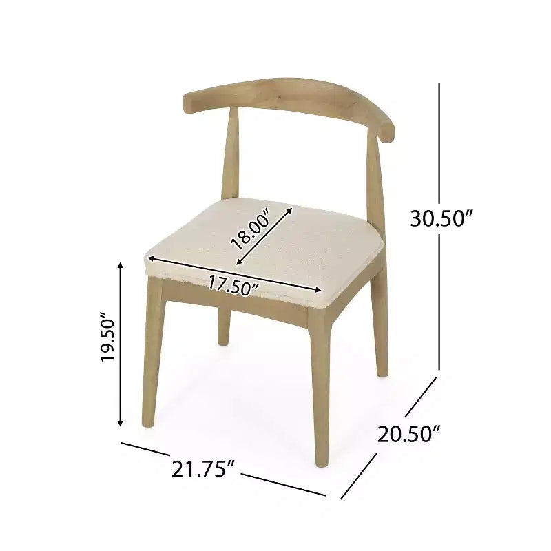 Christopher Knight Home Set di 2 sedie da pranzo Cortina