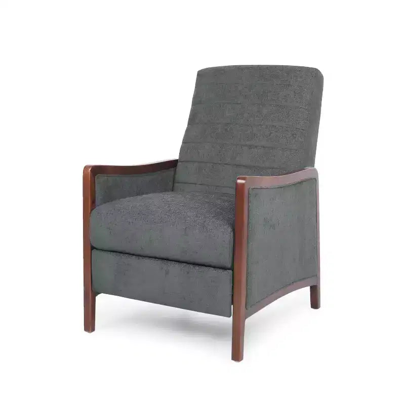 Christopher Knight Home Poltrona reclinabile reclinabile Anaura Channel Stitch Pushback
