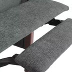Christopher Knight Home Poltrona reclinabile reclinabile Anaura Channel Stitch Pushback