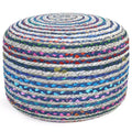 WyndenHall Mattise Round Pouf