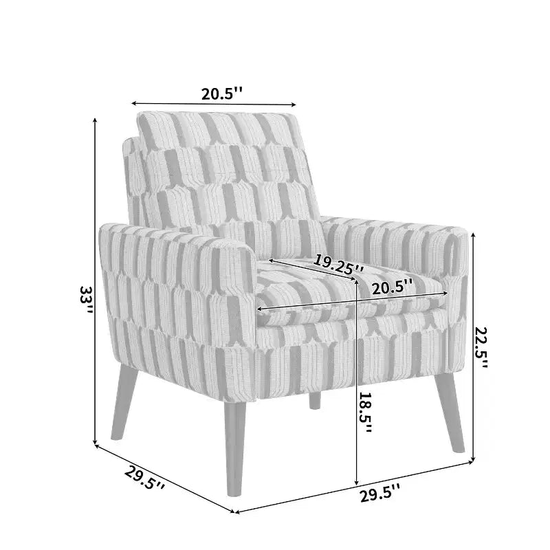 Poltrona Allyson Mid-Century Modern Salvaspazio Handy Living