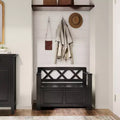 Wyndenhall 36 Halifax Transitional Solid Wood Entryway Storage Bench