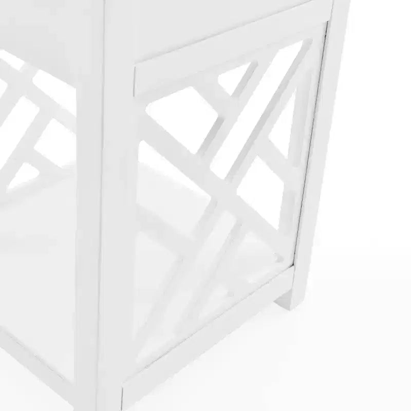 Tavolino da salotto Alaterre Furniture Middlebury in legno con ripiano portaoggetti