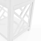 Tavolino da salotto Alaterre Furniture Middlebury in legno con ripiano portaoggetti