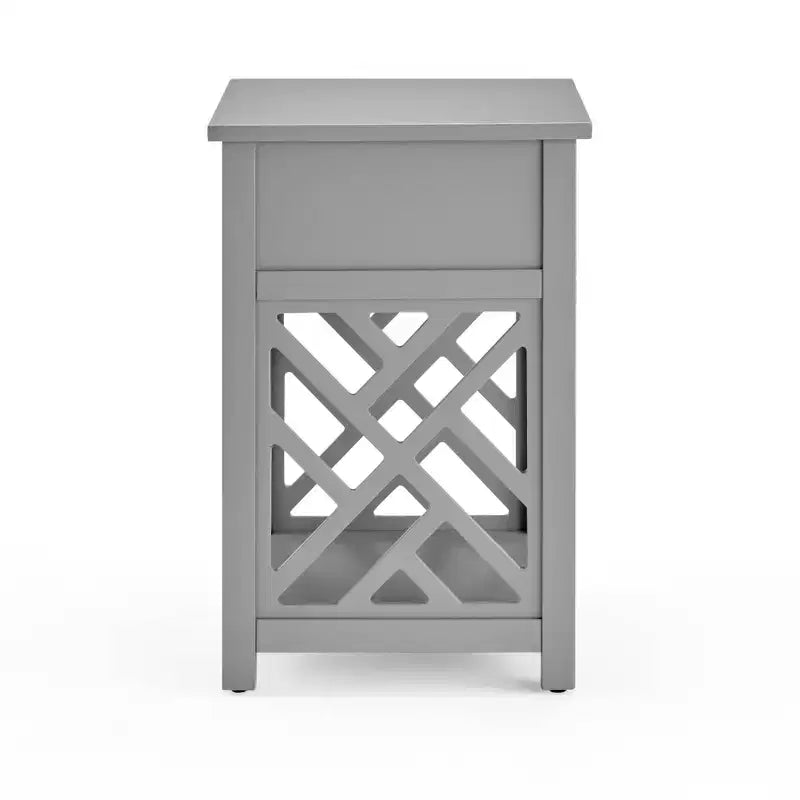 Tavolino da salotto Alaterre Furniture Middlebury in legno con ripiano portaoggetti