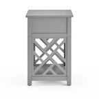 Tavolino da salotto Alaterre Furniture Middlebury in legno con ripiano portaoggetti