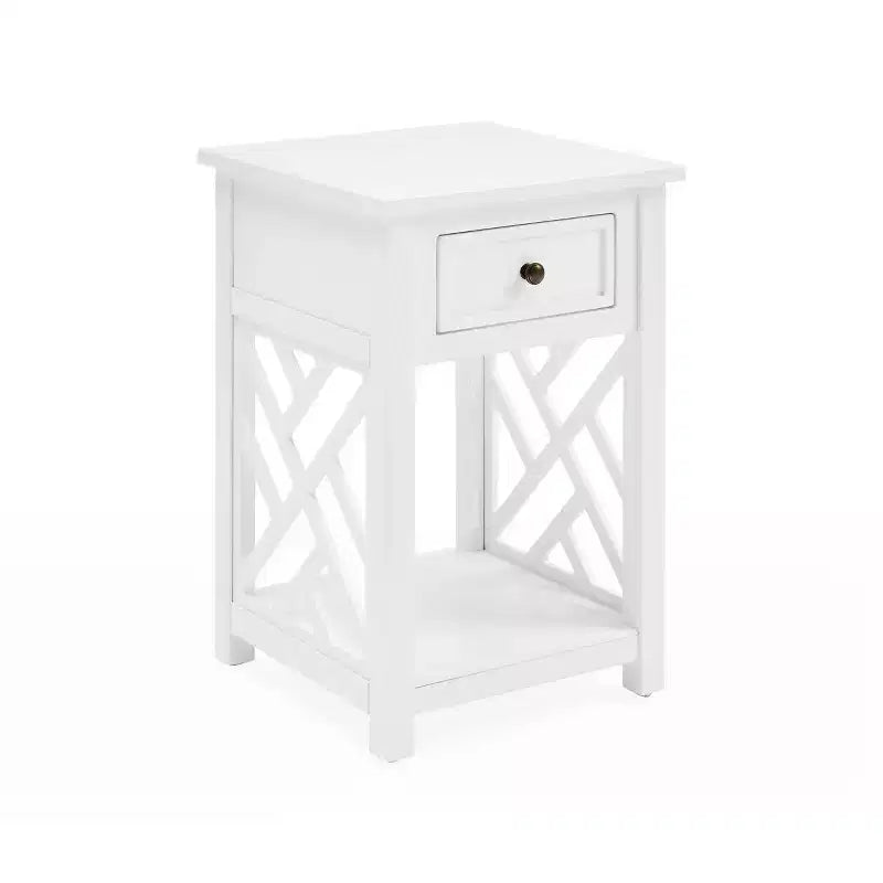Tavolino da salotto Alaterre Furniture Middlebury in legno con ripiano portaoggetti