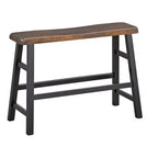 Set da pranzo Buylateral Galena a 4 pezzi in legno massello compatto ad altezza bancone