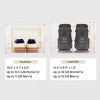 VUSIGN 12pz Scatola per scarpe impilabile