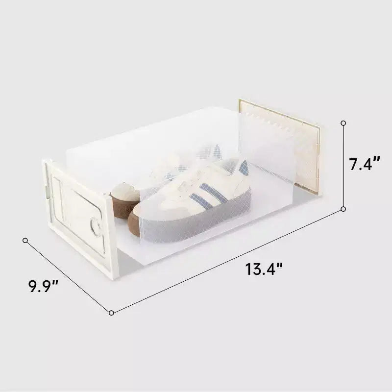 VUSIGN 12pz Scatola per scarpe impilabile