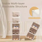 VUSIGN 12pz Scatola per scarpe impilabile