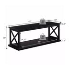 Tavolino Coventry con ripiano - Breighton