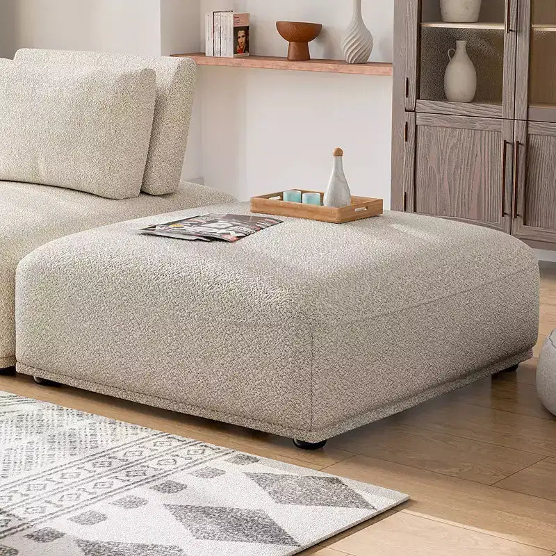 HOMES: Inside + Out Pouf contenitore modulare quadrato moderno Povoa