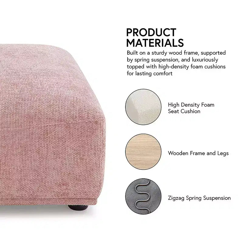 HOMES: Inside + Out Pouf contenitore modulare quadrato moderno Povoa