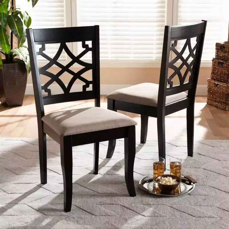 Set di 2 sedie da pranzo - Baxton Studio