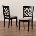 Set di 2 sedie da pranzo - Baxton Studio