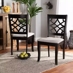 Set di 2 sedie da pranzo - Baxton Studio