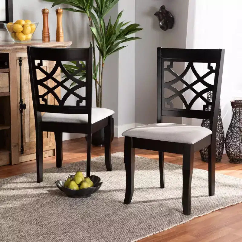Set di 2 sedie da pranzo - Baxton Studio