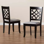 Set di 2 sedie da pranzo - Baxton Studio