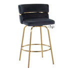 Set di 2 sgabelli da bar Cinch-Claire altezza bancone - LumiSource