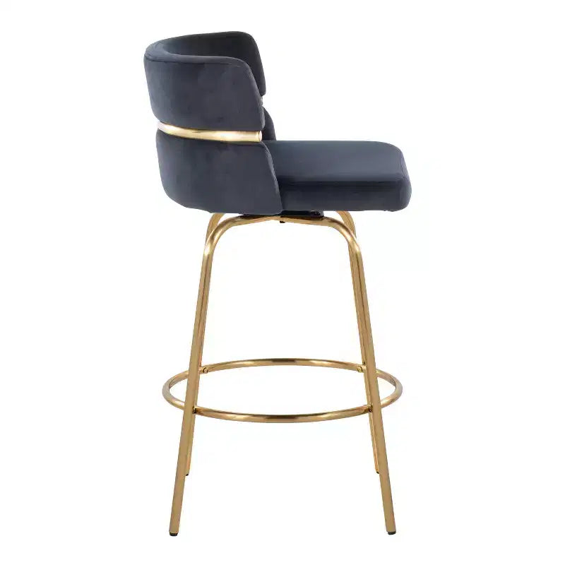 Set di 2 sgabelli da bar Cinch-Claire altezza bancone - LumiSource