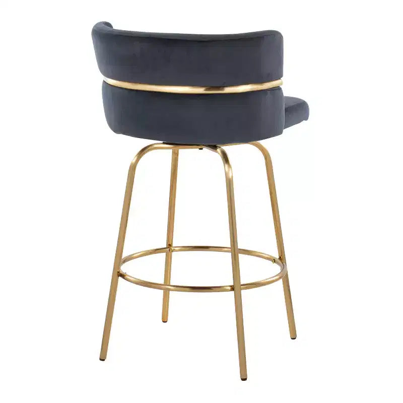 Set di 2 sgabelli da bar Cinch-Claire altezza bancone - LumiSource