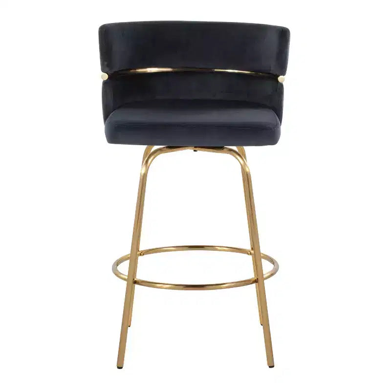 Set di 2 sgabelli da bar Cinch-Claire altezza bancone - LumiSource
