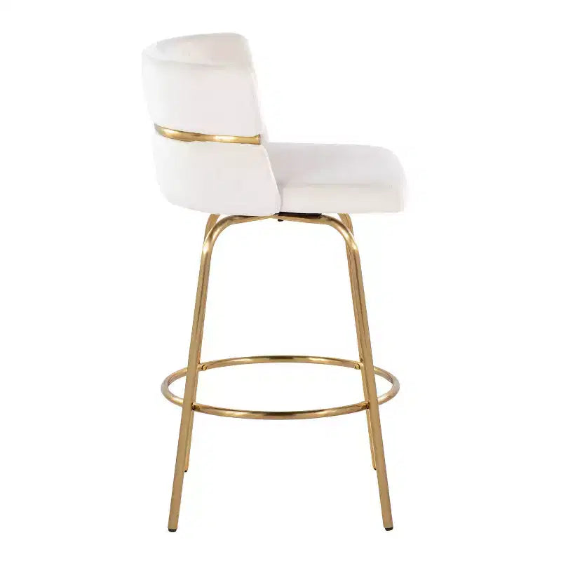 Set di 2 sgabelli da bar Cinch-Claire altezza bancone - LumiSource