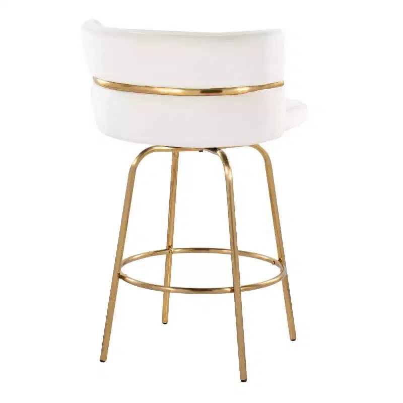 Set di 2 sgabelli da bar Cinch-Claire altezza bancone - LumiSource
