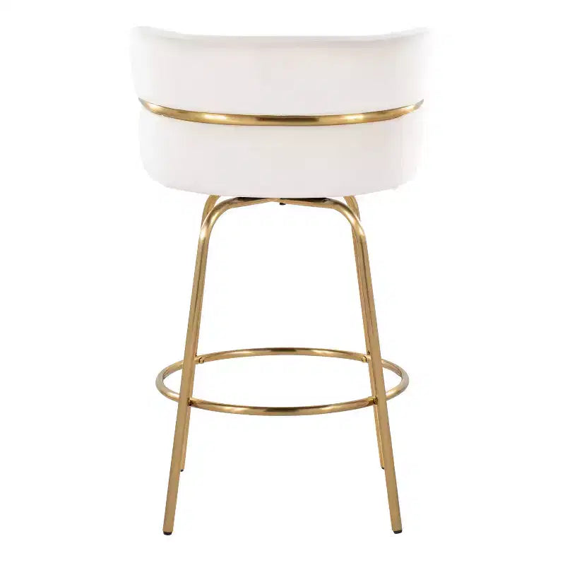 Set di 2 sgabelli da bar Cinch-Claire altezza bancone - LumiSource