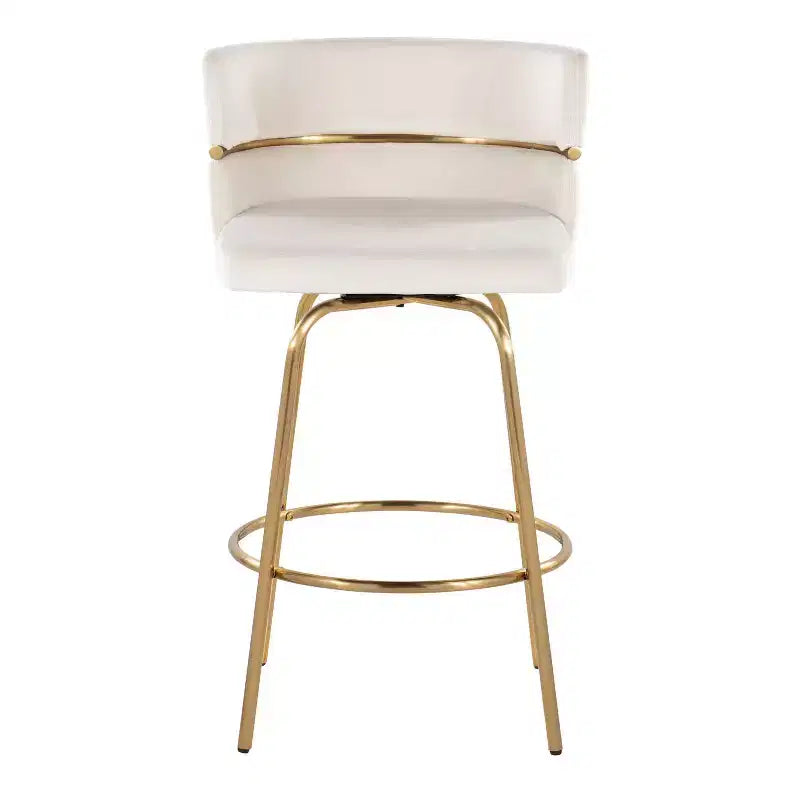 Set di 2 sgabelli da bar Cinch-Claire altezza bancone - LumiSource