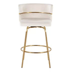 Set di 2 sgabelli da bar Cinch-Claire altezza bancone - LumiSource