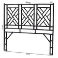 bali & pari Karavo Rattan Queen Size Standalone Headboard