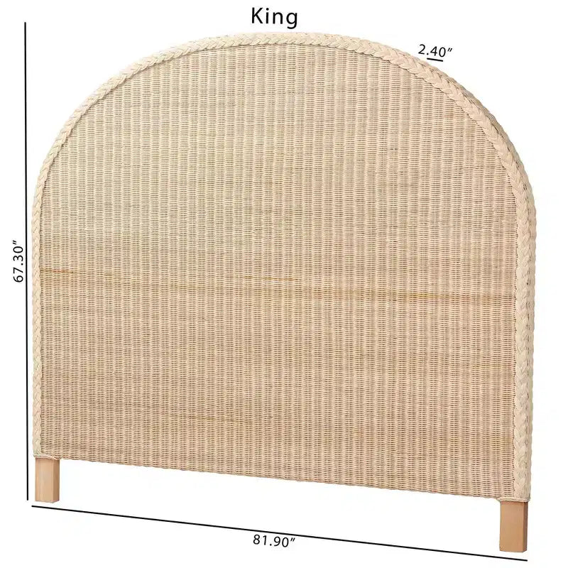 bali & pari Lanica Rattan Testata King Size Indipendente