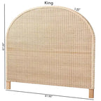 bali & pari Lanica Rattan Testata King Size Indipendente