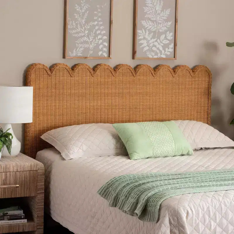 bali & pari Maritza Testata in Rattan Pitrit Scalloped Indipendente
