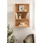 Kate & Laurel All Things Decor 30 Scaffale da parete in rattan/legno Ori