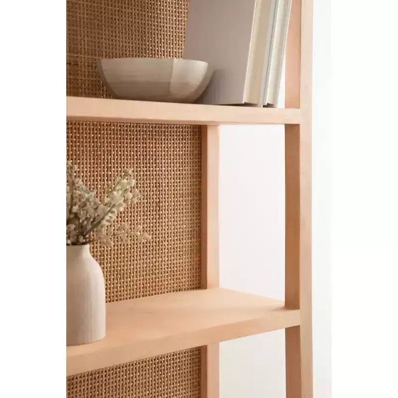 Kate & Laurel All Things Decor 30 Scaffale da parete in rattan/legno Ori
