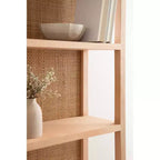 Kate & Laurel All Things Decor 30 Scaffale da parete in rattan/legno Ori