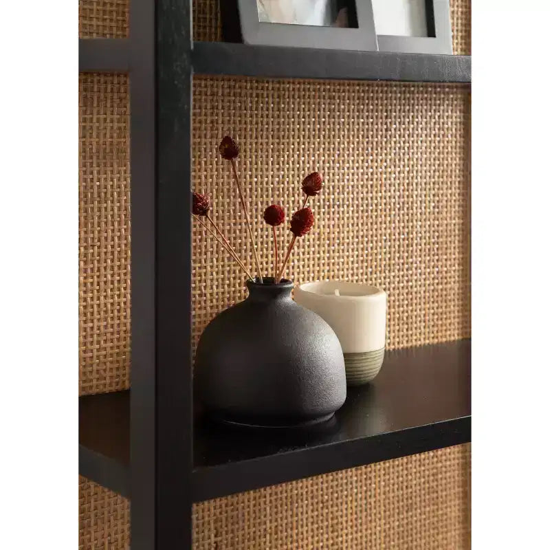 Kate & Laurel All Things Decor 30 Scaffale da parete in rattan/legno Ori