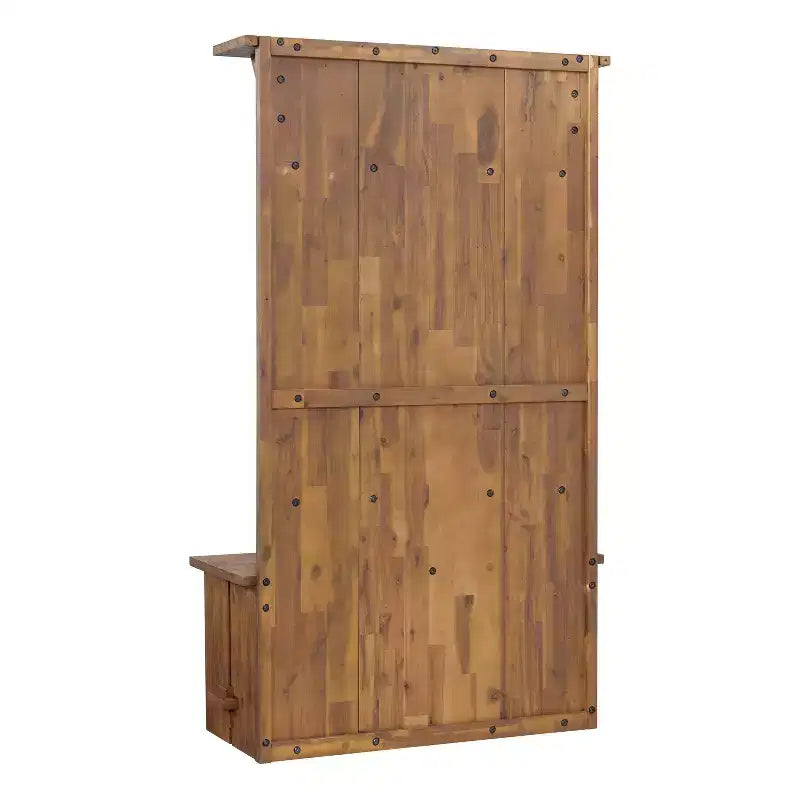 70 Hall Tree Driftwood - Alaterre Furniture
