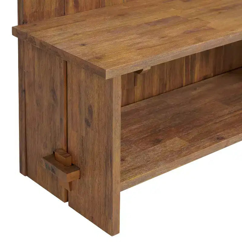 70 Hall Tree Driftwood - Alaterre Furniture