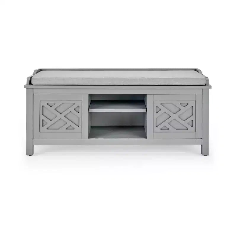 Panca contenitore Middlebury da 45" con cuscino - Alaterre Furniture