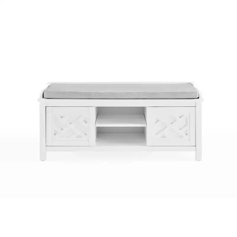Panca contenitore Middlebury da 45" con cuscino - Alaterre Furniture