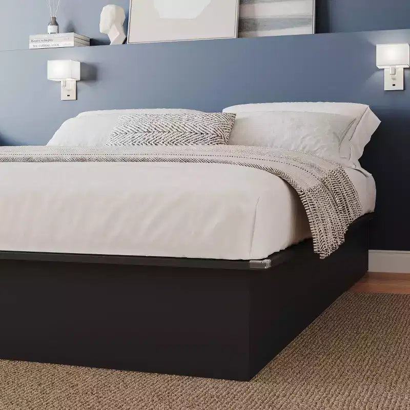 Letto a piattaforma Nexera Queen Valere, nessuna rete a molle richiesta