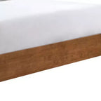 HOMES: Inside + Out Letto a Piattaforma Moderno di Metà Secolo Riverstone con Testiera Boucle
