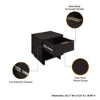 Manhattan Comfort Set di 2 comodini Granville con