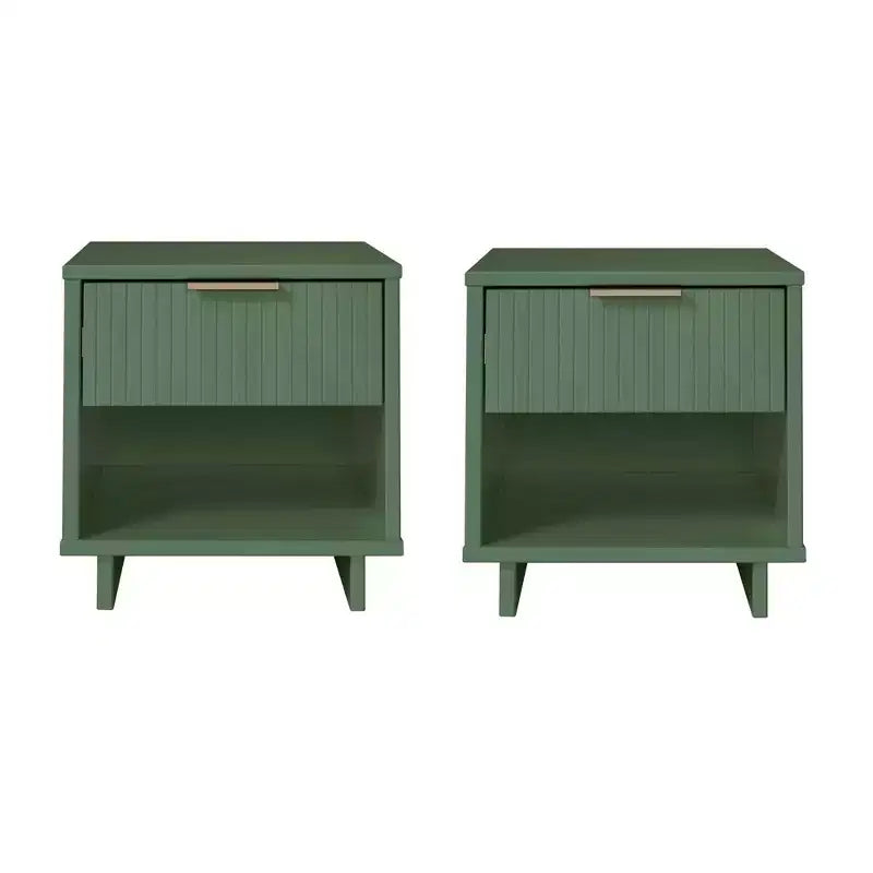 Manhattan Comfort Set di 2 comodini Granville con