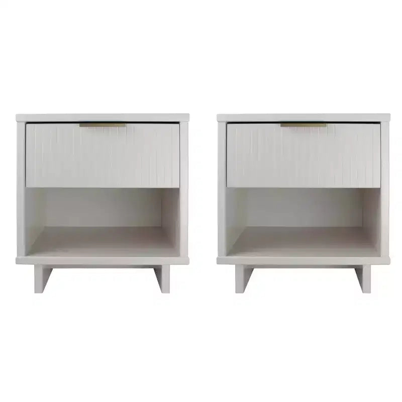 Manhattan Comfort Set di 2 comodini Granville con
