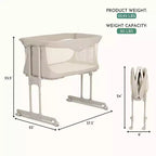 Evolur Kinsley Culla Portatile Pieghevole